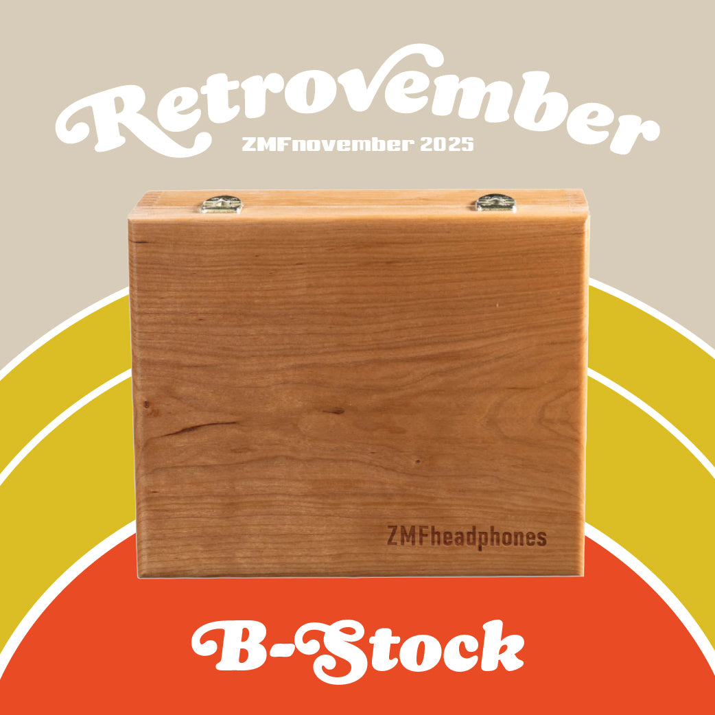 B-Stock Wooden Display Case 2025 – ZMF Headphones