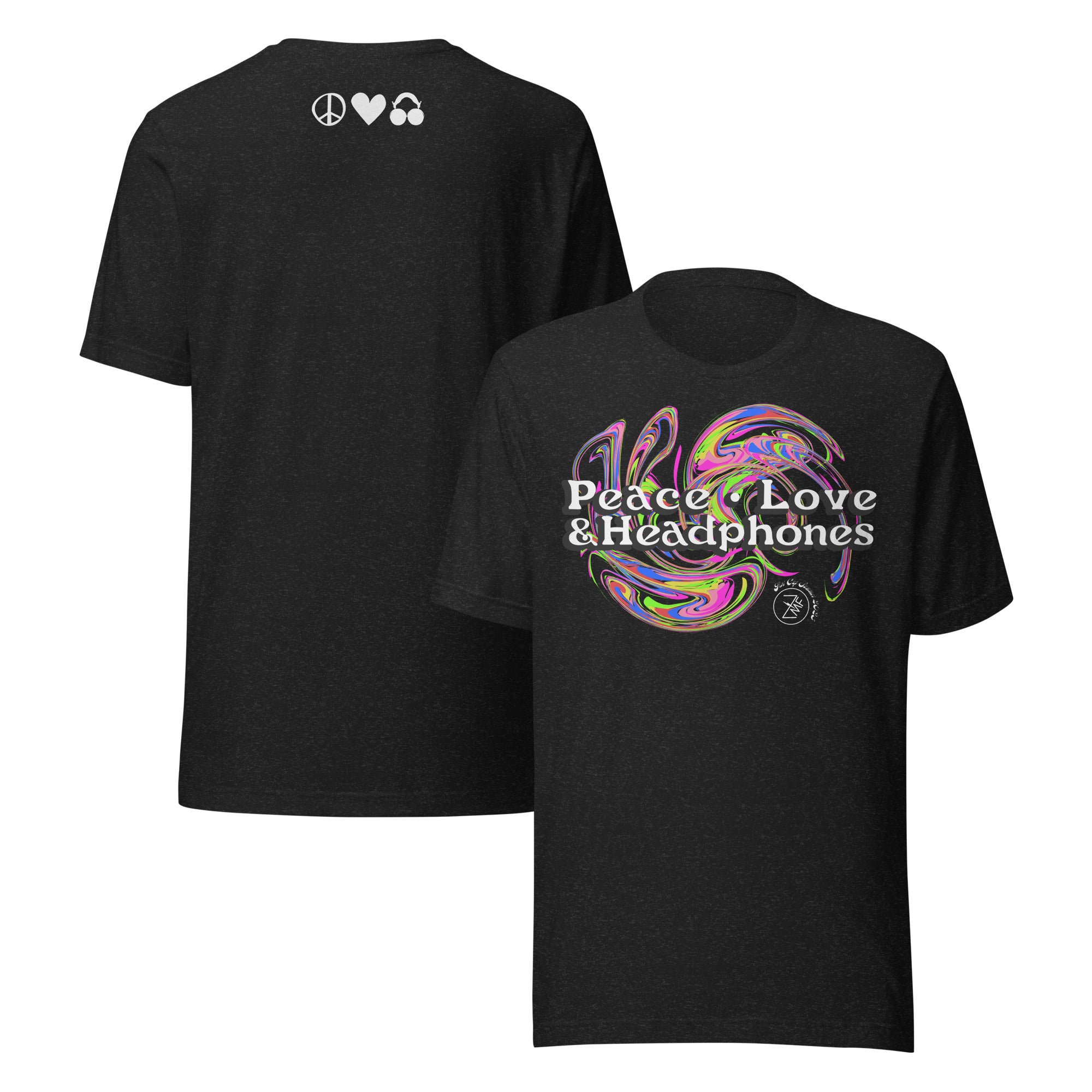 Peace Love & Headphones T-Shirt – ZMF Headphones