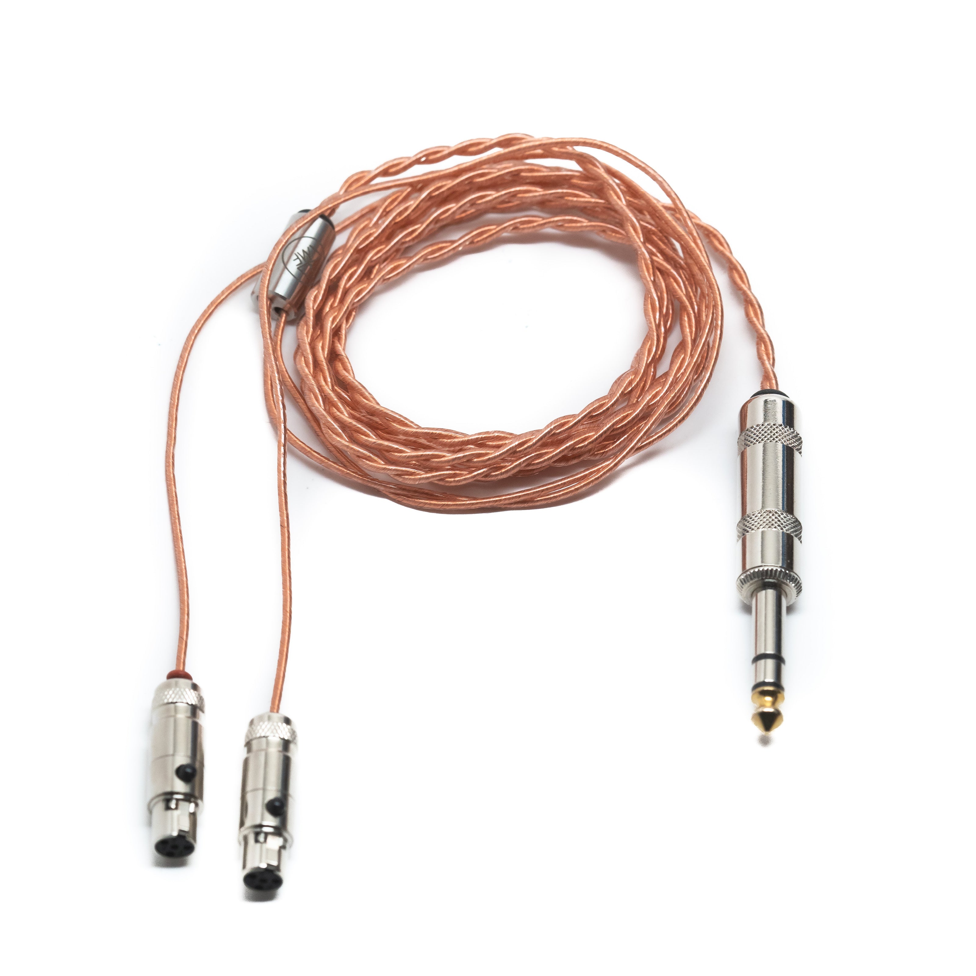 ヘッドフォン/イヤフォン Litz Wire Headphone Cable CASCADE Ultra Litz 6.5ft - Handmade Headphone OFC Litz flexible